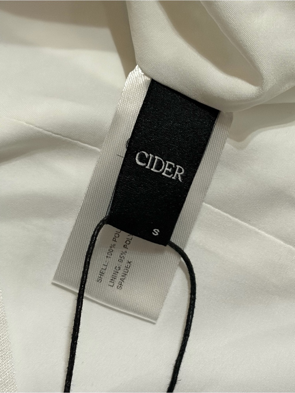Cider Black Polka Dot & White Mini Dress - Picture 4 of 4